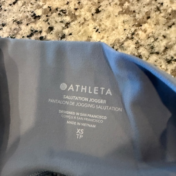 Athleta Salutation High Rise Jogger Shadow Blue - XS - Picture 3 of 4